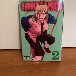 Chainsaw Man Tatsuki Fujimoto Manga Book 2 Barely Touched